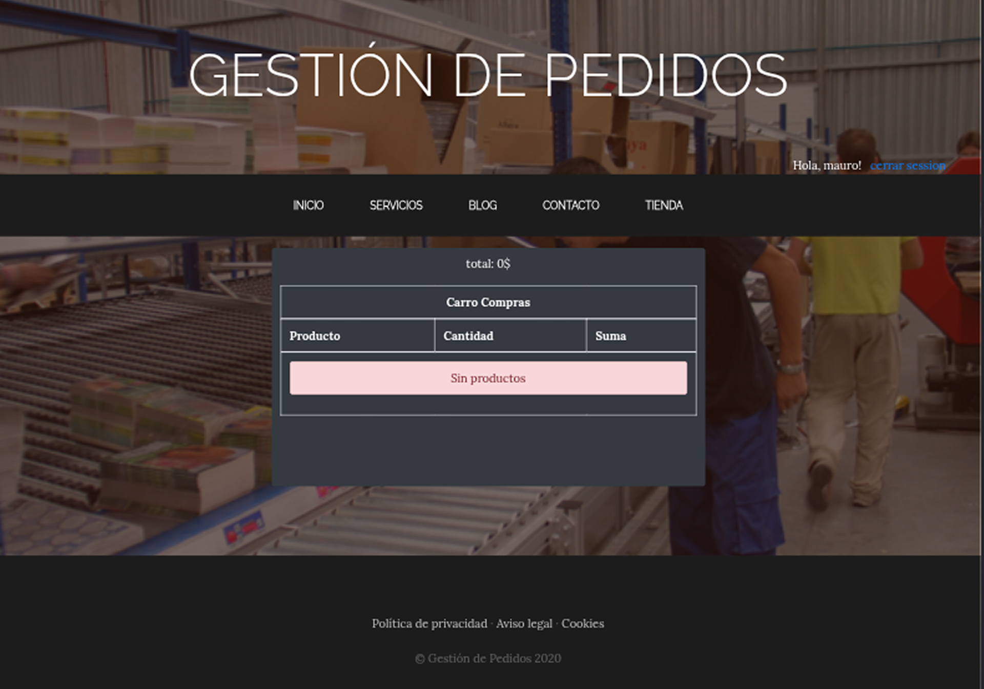 Order management0